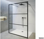 RIHO Grid GB401 zuhanykabin, 200 x 100 cm, fekete GB3100000