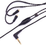Westone audio ES/UM PRO CABLE - Sodort univerzális MMCX OFC kábel ES/UM Pro szériákhoz - 132cm - Fekete (WA78564-MMCX-BLK-52)