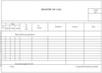  Registru de casa simplu neautocopiativ - model 2