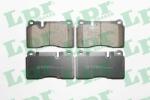 LPR set placute frana, frana disc LPR 05P1376 (05P1376)