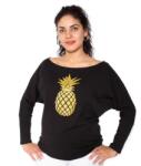 Be MaaMaa Bluză gravide Pineapple Be MaaMaa, negru