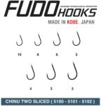 FUDO Hooks Carlige FUDO Chinu Two Sliced (CHTS-GD) nr. 10, 10 buc. /plic (5102-10)