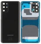 Samsung Galaxy S20 Plus G985F - Akkumulátor Fedőlap (Cosmic Black) - GH82-21634A, GH82-22032A Genuine Service Pack, Cosmic Black