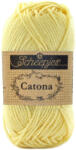 Scheepjes Catona 403 Lemonade - világos sárga pamut fonal