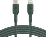 Belkin Cablu BELKIN Lightning to USB-C 1M Green (CAA003BT1MMG)