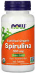NOW Spirulina Certificata Organic, 500 mg, Now Foods, 100 tablete