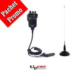PNI Pachet statie radio CB portabila PNI Escort HP 62 + Antena radio CB PNI ML160 lungime 155cm + Baza magnetica (PNI-HP62 + PNI-ML160) Statii radio