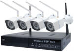 PNI Kit Supraveghere PNI House WiFi550 NVR + 4 Camere WiFi + HDD 1 TB (PNI-WF550-1TB)