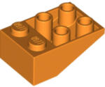 LEGO® Alkatrészek (Pick a Brick) Narancs 2X3/25° Fordított Elem 4121737