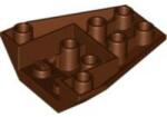 LEGO® Alkatrészek (Pick a Brick) Vörösesbarna 4X2/18° Inverz elem 4211310