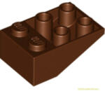 LEGO® Alkatrészek (Pick a Brick) Vöröses barna 2X3/25° Fordított Elem 4508616