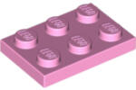 LEGO® Alkatrészek (Pick a Brick) Világos rózsaszín 2x3 Lapos Elem 6102999