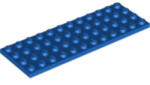 LEGO® Alkatrészek (Pick a Brick) Kék 4x12 Lapos Elem 4528850