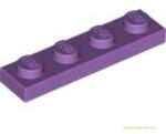 LEGO® Alkatrészek (Pick a Brick) Közepes levendula 1X4 Lapos Elem 4619524