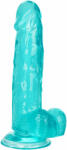 CalExotics Size Queen Dildo 6 Inch Turquoise Dildo
