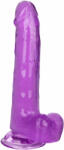 CalExotics Size Queen Dildo 8 Inch Purple Dildo