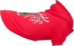 Flamingo karácsonyi pulóver LED piros 30 cm