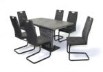 Divian Spark asztal Torino székkel - 6 személyes étkezőgarnitúra