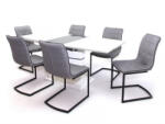 Divian Aurél asztal Aszton székkel - 6 személyes étkezőgarnitúra