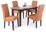 Divian Dante asztal Berta elegant székkel - 4 személyes étkezőgarnitúra