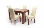 Divian Kis Félix asztal Berta székkel - 4 személyes étkezőgarnitúra