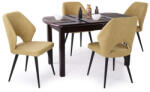 Divian Dante asztal Aspen székkel - 4 személyes étkezőgarnitúra