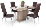 Divian Boris szék Flóra asztallal - 4 személyes étkezőgarnitúra