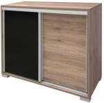 BT Magasfényű 1 tolóajtós komód