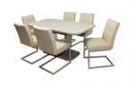 Divian Markó asztal Hektor székkel - 6 személyes étkezőgarnitúra