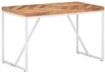 vidaXL Masă de bucătărie, 120x60x76cm, lemn masiv de acacia/mango (323545) - comfy