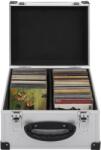 vidaXL Casetă pentru 40 CD-uri, argintiu, aluminiu ABS (91858) - comfy