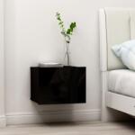 vidaXL Noptiere, 2 buc. , negru, 40 x 30 x 30 cm, PAL (801056) - comfy