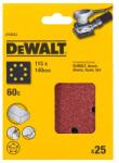 DEWALT Foi abrazive DeWALT DT3012 115x140mm 60gr 25 buc (DT3012)