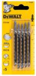 DEWALT Set 5 lame DeWALT DT2166 HCS fierastrau pendular lemn (DT2166)