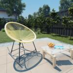 vidaXL Scaun Acapulco de exterior, bej, poliratan (313140) Balansoar