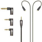 MEE Audio BALANCED MMCX CABLE SET - 2, 5mm-es szimmetrikus OFC kábel szett 4, 4mm és 3, 5mm-es szimmetrikus adapterekkel (MEE-CMB-BAL-SET)