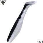 KP Baits Naluci soft KP BAITS Original Shad 2'' 5cm, 2g, culoare 101 Black & White (KPOS2-101)
