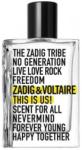 Zadig & Voltaire This is Us EDT 100 ml Tester