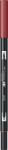Tombow Marker caligrafic 2 in 1, ABT Dual Brush Pen, redwood Tombow ABT-899 (ABT-899)