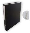 PD Office Gyűrűs könyv PD A/4 2 gyűrűs 45 mm gerinccel fekete (p2130-0106)