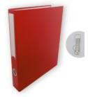 PD Office Gyűrűs könyv PD A/4 2 gyűrűs 45 mm gerinccel piros (p2130-0107)
