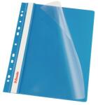 Esselte Dosar plastic cu sina si perforatii albastru ESSELTE (ES13586)