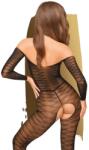 PENTHOUSE Bodystocking Decupat Sexy Dreamy Diva, Negru, S-l