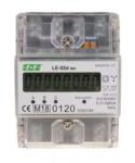  F&F LE-02D elektronikus MID hitelesített fogyasztásmérő, 3F DIN sínre, 5-63A, LCD, 4 modulos, 4-vezetékes, digitális, IP20 (LE-02D)