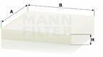 Mann-filter Filtru, aer habitaclu MANN-FILTER CU 23 019 (CU 23 019)