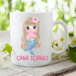 Gravolo Cana Personalizata cu Nume Sirena (C658)