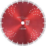 vidaXL Disc diamantat de tăiere cu segmente turbo și găuri oțel 350 mm (143236) Disc de taiere