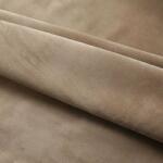  Draperii opace cu cârlige, 2 buc. , bej, 140x245 cm, catifea (134510)
