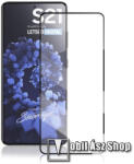 Mocolo SAMSUNG Galaxy S21 5G (SM-G991B/SM-G991B/DS), MOCOLO üvegfólia, Full glue, Full cover, 0, 33mm, 9H, Fekete