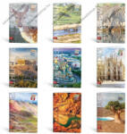  City Travel A4 kockás füzet, Szentpétervár (1 db) (LI_2021_18312)